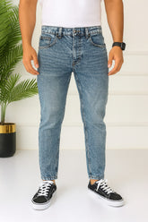 Men’s Classic Random Wash Denim pant